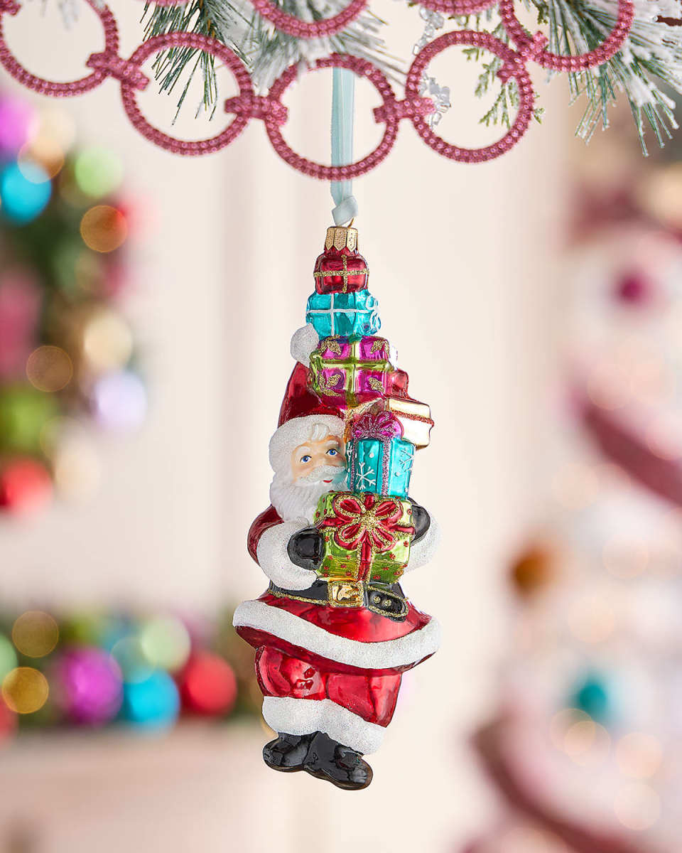 Be Good Get A Stack of Presents Christmas Ornament